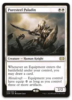 Puresteel Paladin #26 (NM) Double Masters 2XM Magic MTG - Image 1