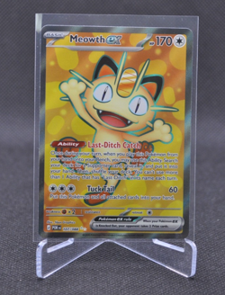 🔥 2026 POKEMON - MEOWTH EX 107/088 - FULL ART - MEGA EVOLUTION PERFECT ORDER - Image 1
