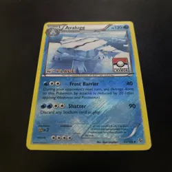 Avalugg 31/106 Flashfire Pokemon League Promo 4th Place NM / LP - Image 1