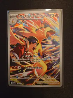 Pokemon Ethan's Typhlosion IR 190/182, Sv10: Destined Rivals, English Edition - Image 1