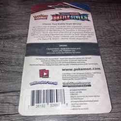 Pokemon Sword & Shield Battle Styles Checklane Blister Pack Charmander - New 728192526978 - Image 2