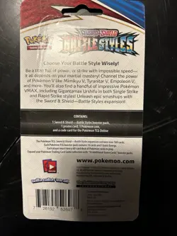 Pokemon TCG Sword and Shield Battle Styles Blister Pack Charmander NEW & SEALED - Image 2