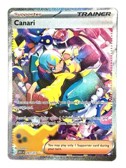 2026 Canari 291 Special Illustration Rare SIR Holo Ascended Heroes Pokemon TCG - Image 1