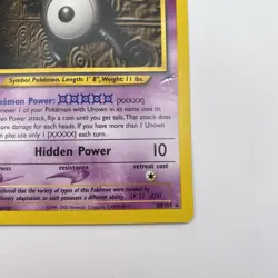 Unown (X) 30/105 Neo Destiny NM Rare WOTC Pokemon TCG Vintage Single - Image 5