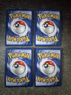 LOT 4 CARTES POKEMON - SET DE BASE - STARTERS TBE/EX - Image 2