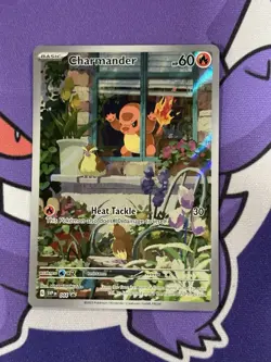 2023 Pokemon SVP EN Charmander Black Star Promo From ETB - Image 1