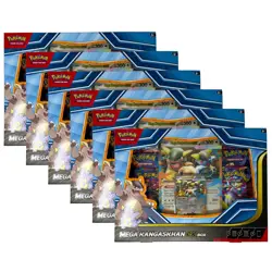 Pokemon TCG Mega Kangaskhan EX Box (Mega Evolution & Destined Rivals Packs) -6PK - Image 1