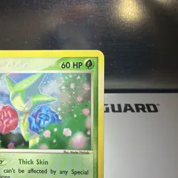 🌀Pokemon TCG Rosalia 9/97 Holo Rare Aquapolis E Reader Vintage with swirl 🌀 - Image 5