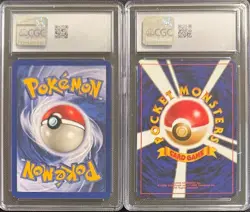 SEQUENTIAL CGC 8.5 LAPRAS 10 1ST EDITION FOSSIL & LAPRAS 131 🌀 JAPANESE POKEMON - Image 2