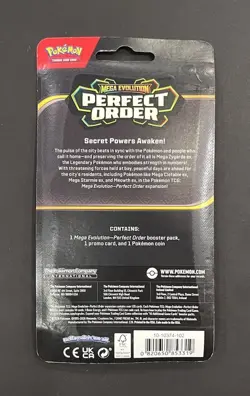 Pokemon Perfect Order Single Pack Blister Makuhita Promo Sealed English - Image 2