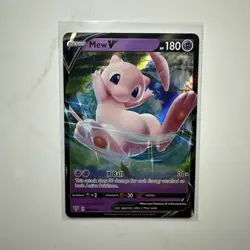 Mew V 69/189 Ultra Rare Darkness Ablaze Pokemon TCG Near Mint - Image 1