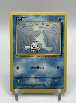 Seel 41/102 Base Set Uncommon 1999 English Pokemon TCG WoTC NM - Image 1