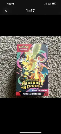 Pokemon TCG: Ascended Heroes & Phantasmal Flames Booster Bundle Box Lot - Image 4