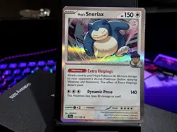 HOP'S SNORLAX RARE HOLO 117/159 JOURNEY TOGETHER POKEMON NM - Image 1