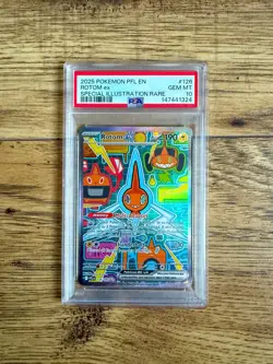 Rotom ex #126 PSA 10 GEM MINT 2025 Pokemon PFL Special Illustration Rare SIR - Image 1