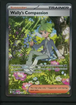 2025 Wally's Compassion MEG EN 186/132 SIR Me01 Mega Evolution Pokemon TCG - Image 1
