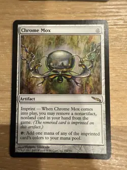 Magic: The Gathering Chrome Mox-Mirrodin Card NM all 4. (set) - Image 3