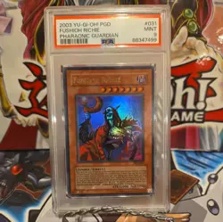 YuGiOh 2003 Fushioh Richie PGD-031 Graded PSA 9 MINT Ultra Rare Holo - Image 1