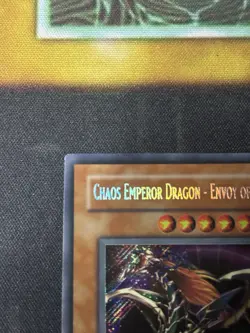 Yu-Gi-Oh! Chaos Emperor Dragon Envoy of the End 1st Edition IOC-000 - Image 3