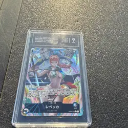 Rebecca TAG 9 OP04-039 Kingdoms of Intrigue Alt Art Leader Holo One Piece JPN - Image 1