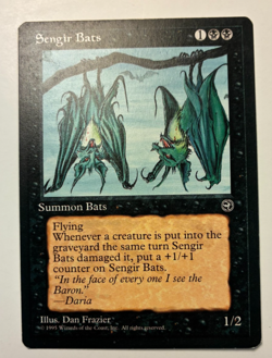 MTG Homelands Sengir Bats 57B NM common - Image 1