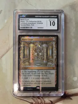MTG CGC Gem Mint 10 Mana Crypt Masterpiece Series: Kaladesh Inventions - Image 3