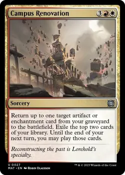 NM Campus Renovation, MTG, March of the Machine, Magic the Gathering, 27 - Image 1