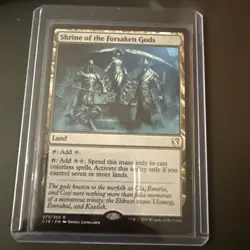 Shrine of the Forsaken Gods [Commander 2019] Magic MTG 273/302 - Image 1