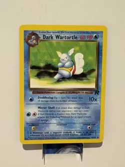 Pokemon Dark Wartortle Team Rocket 46/82 - LP - Image 1