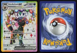 Umbreon ex SVP 176 Holo Promo Scarlet & Violet Promo Pokemon English NM - Image 3