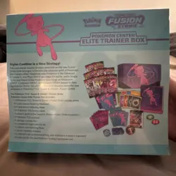 Factory Sealed Pokemon Center TCG Sword/Shield Fusion Strike Elite Trainer Box - Image 3
