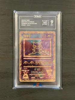 Ancient Mew - 2000 WOTC Pokemon the Movie Promo - TAG MINT 9 - Image 3