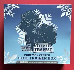 Pokemon Center Exclusive SWSH Silver Tempest Elite Trainer Box SEALED PC ETB - Image 1