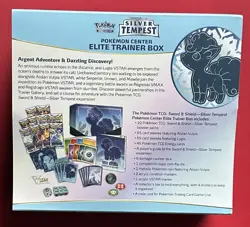 Pokemon Center Exclusive SWSH Silver Tempest Elite Trainer Box SEALED PC ETB - Image 2