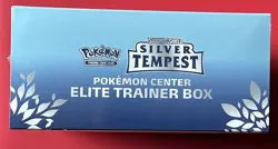 Pokemon Center Exclusive SWSH Silver Tempest Elite Trainer Box SEALED PC ETB - Image 3