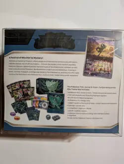 Pokemon Twilight Masquerade Elite Trainer Box (ETB) Factory Sealed in Case - Image 2