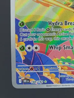 Hydrapple 188/182 Illustration Rare Destined Rivals Pokemon TCG NM - Image 4