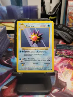 Starmie 64/102 Common Base Set Shadowless Pokemon MP - Image 1