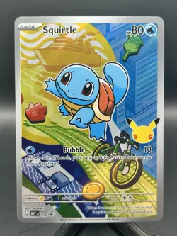 Pokemon TCG Squirtle Promo Stamped MEP 039 Basic 80 HP Bubble 2026 - Image 1