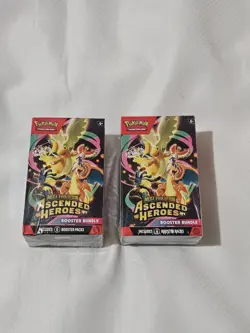 Pokemon TCG: Mega Evolution Ascended Heroes Booster Bundle Sealed - Lot of 2 - Image 1