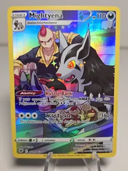 Mightyena TG09/TG30 Holo Astral Radiance Trainer Gallery Pokemon NM - Image 1