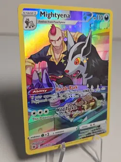 Mightyena TG09/TG30 Holo Astral Radiance Trainer Gallery Pokemon NM - Image 2