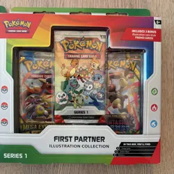 Pokemon First Partner Illustration Collection Series 1 Box New Lot of 2 IN HAND! - Image 2