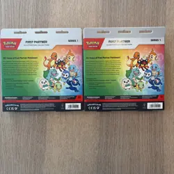 Pokemon First Partner Illustration Collection Series 1 Box New Lot of 2 IN HAND! - Image 5