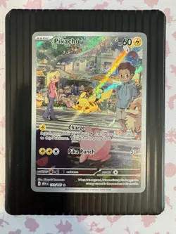 Pikachu 173/165 | Illustration Rare | Scarlet & Violet Pokemon 151 | NM/Mint 💎 - Image 1