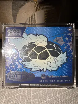ETB bundles stella crown and shrouded fable pokemon centre stamp - Image 1