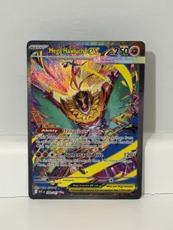 Mega Hawlucha EX SIR 283/217 Ascended Heroes Special Illustration Rare Pokemon - Image 1