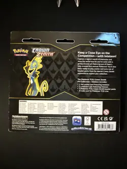 Pokemon Sword & Shield Crown Zenith 3 Pack Blister Pin Collection (Inteleon) - Image 2