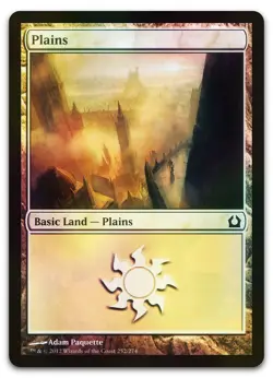Plains (252) #252 (Foil) (LP) Return to Ravnica RTR Magic MTG - Image 1