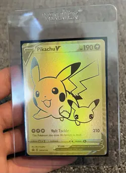 Pokemon TCG Pikachu V SWSH145 Black Star Promo Sealed Sword & Shield - Image 1